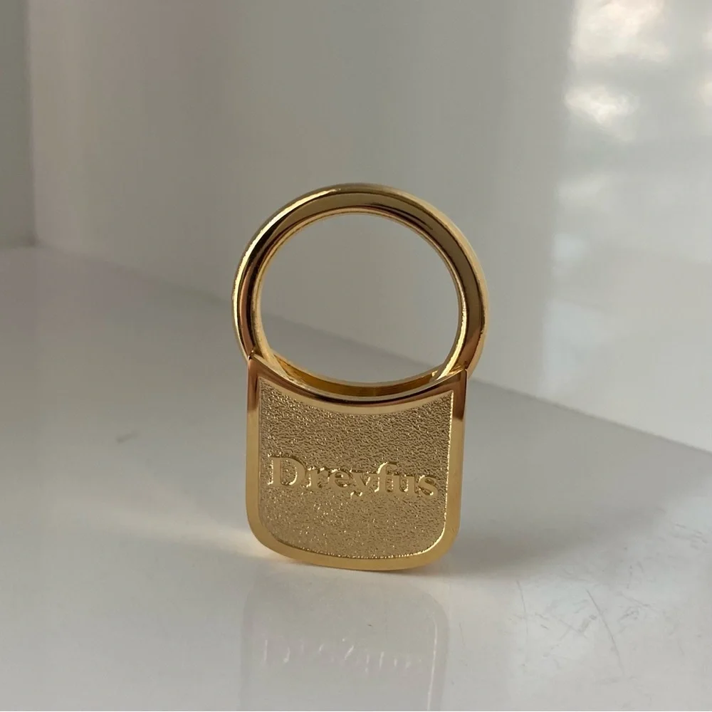 Vintage New in Box Brass DREYFUS Key Holder; circa 80’s.